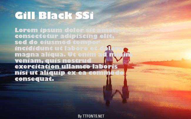 Gill Black SSi example